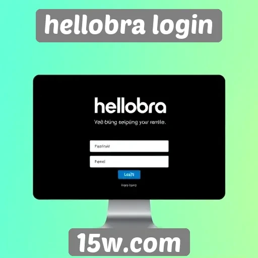 Acessibilidade e design do site hellobra login analisados