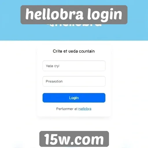 Como criar uma conta no Hellobra Login de forma segura