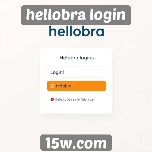 Funcionalidades do site hellobra login