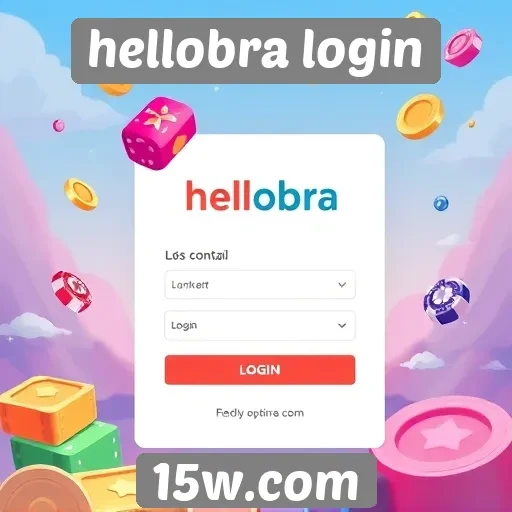 Como fazer login no site de jogos hellobra